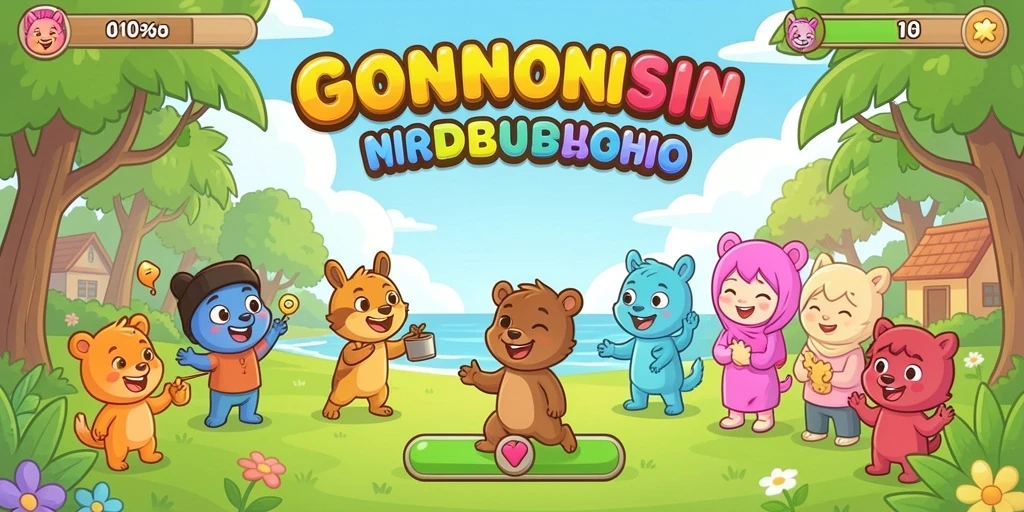 Tangkapan layar menunjukkan fitur multiplayer dengan teman-teman.