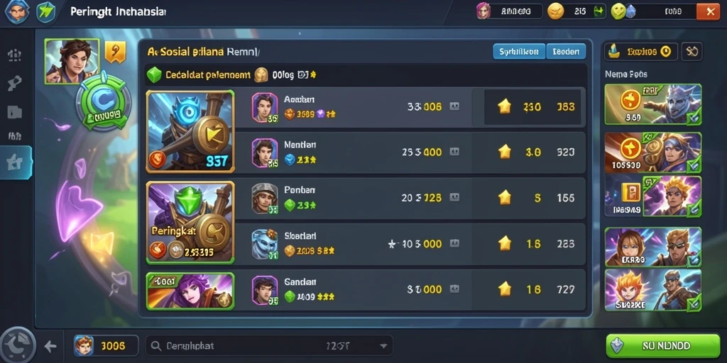 Fitur multiplayer yang memungkinkan interaksi dengan teman.