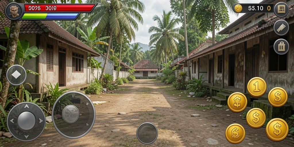 Grafis berkualitas tinggi selama permainan.