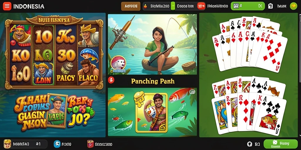 Screenshot 3: Menu pilihan karakter yang beragam.